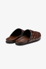 Quincy Slipper Chocolate Weave - Image 3